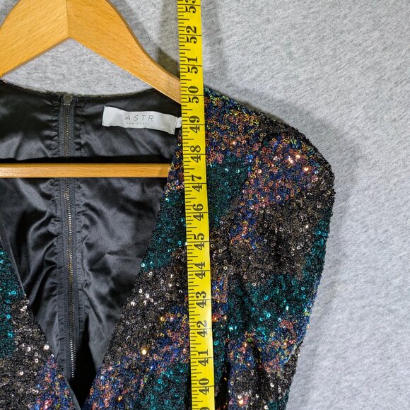 ASTR the Label Sunset Sequin Jayla Cocktail Dress - /Multi - M/ - Picture 12 of 12